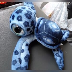 Hawaii blue Hinu sea turtle plush stuffed animal souvenir Island gift,